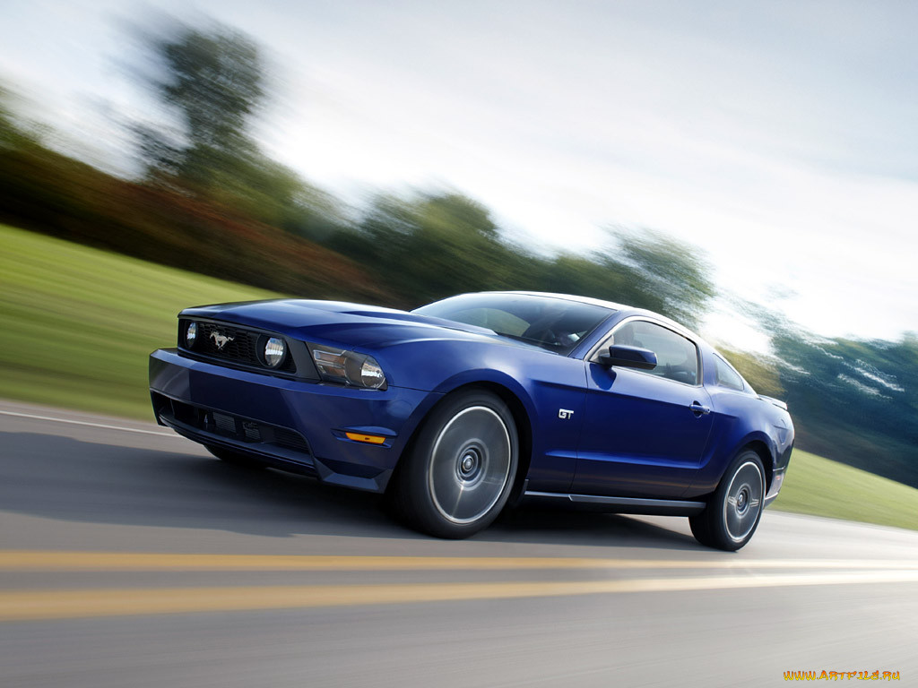 2010, ford, mustang, gt, 